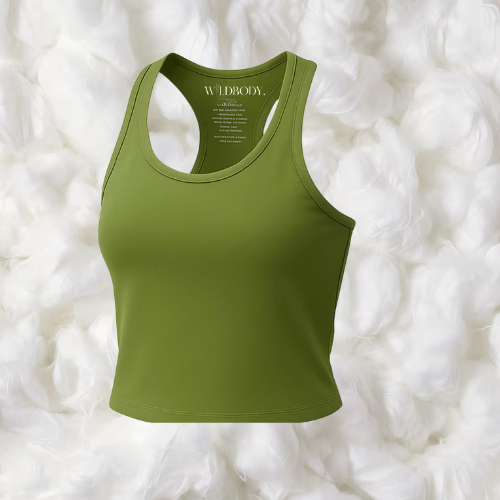 Rise Tank Top – Earth Sage