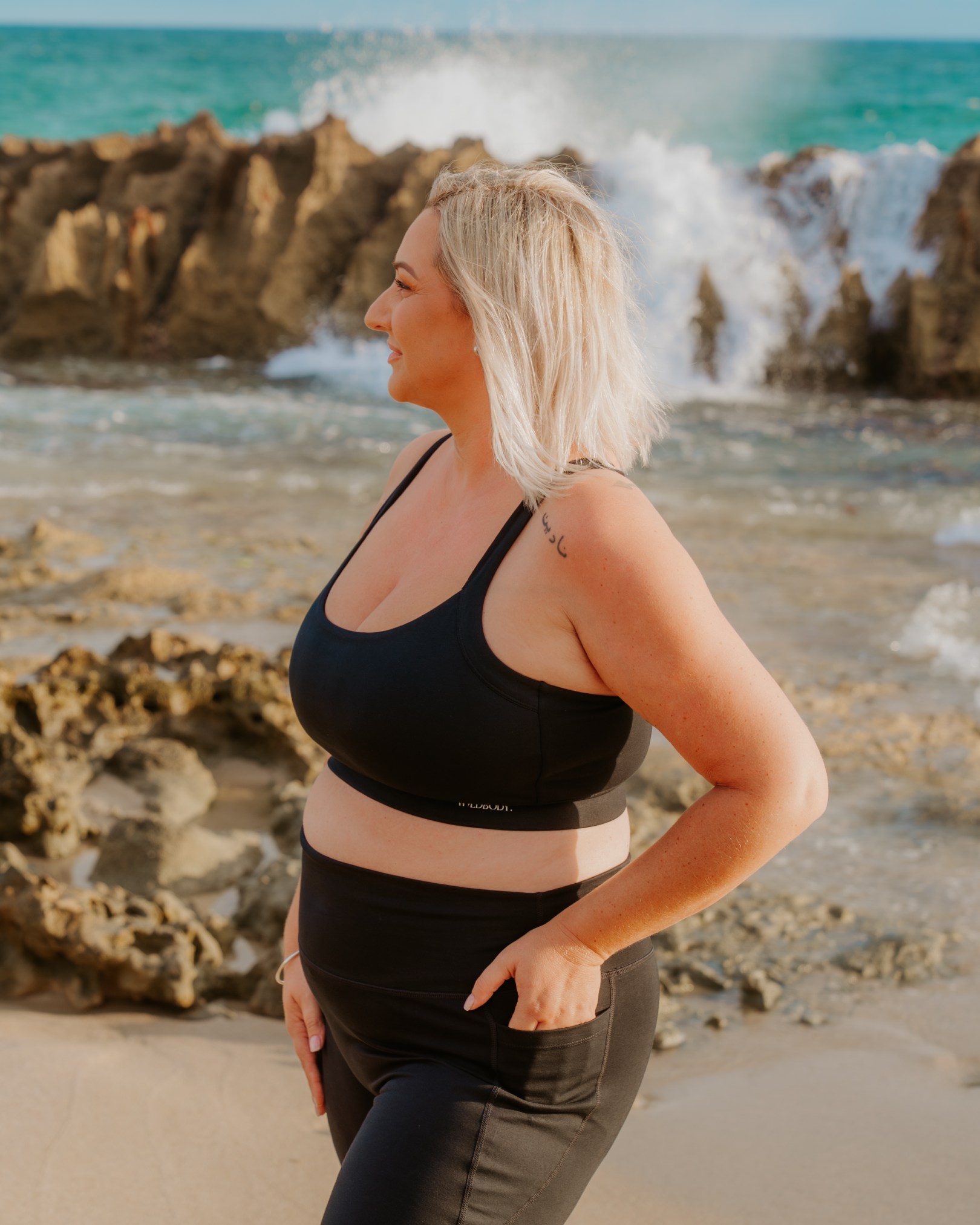 Momentum Bralet – Graphite