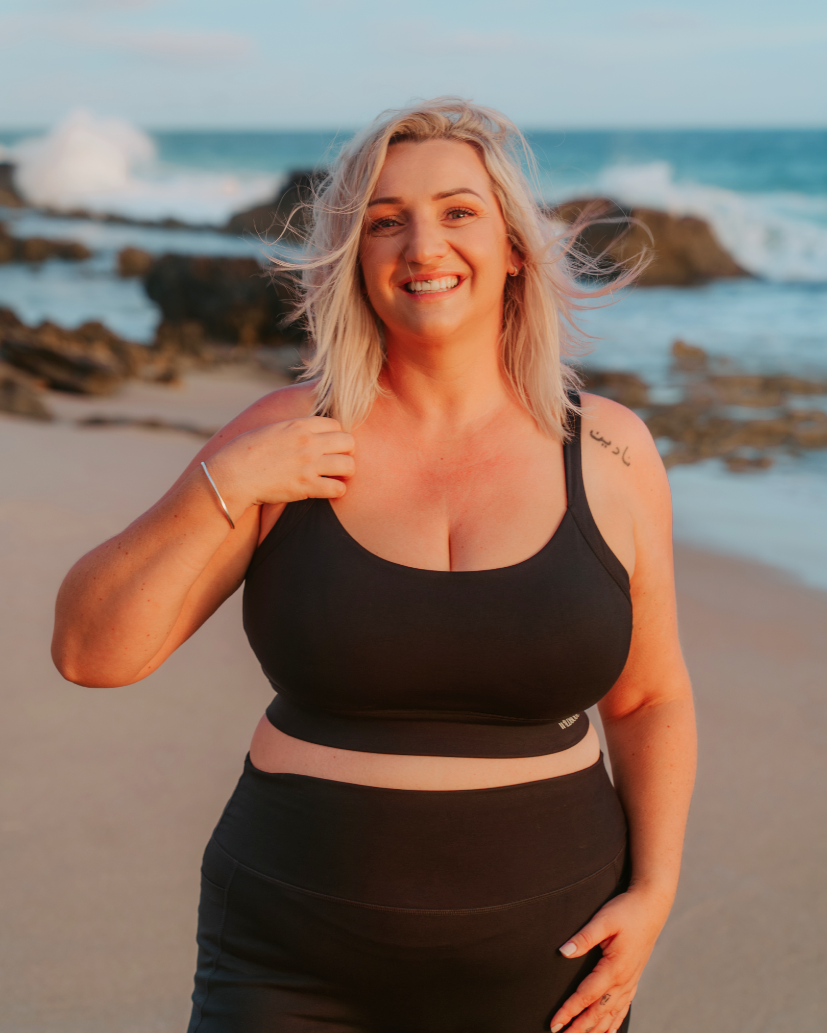 Momentum Bralet – Graphite