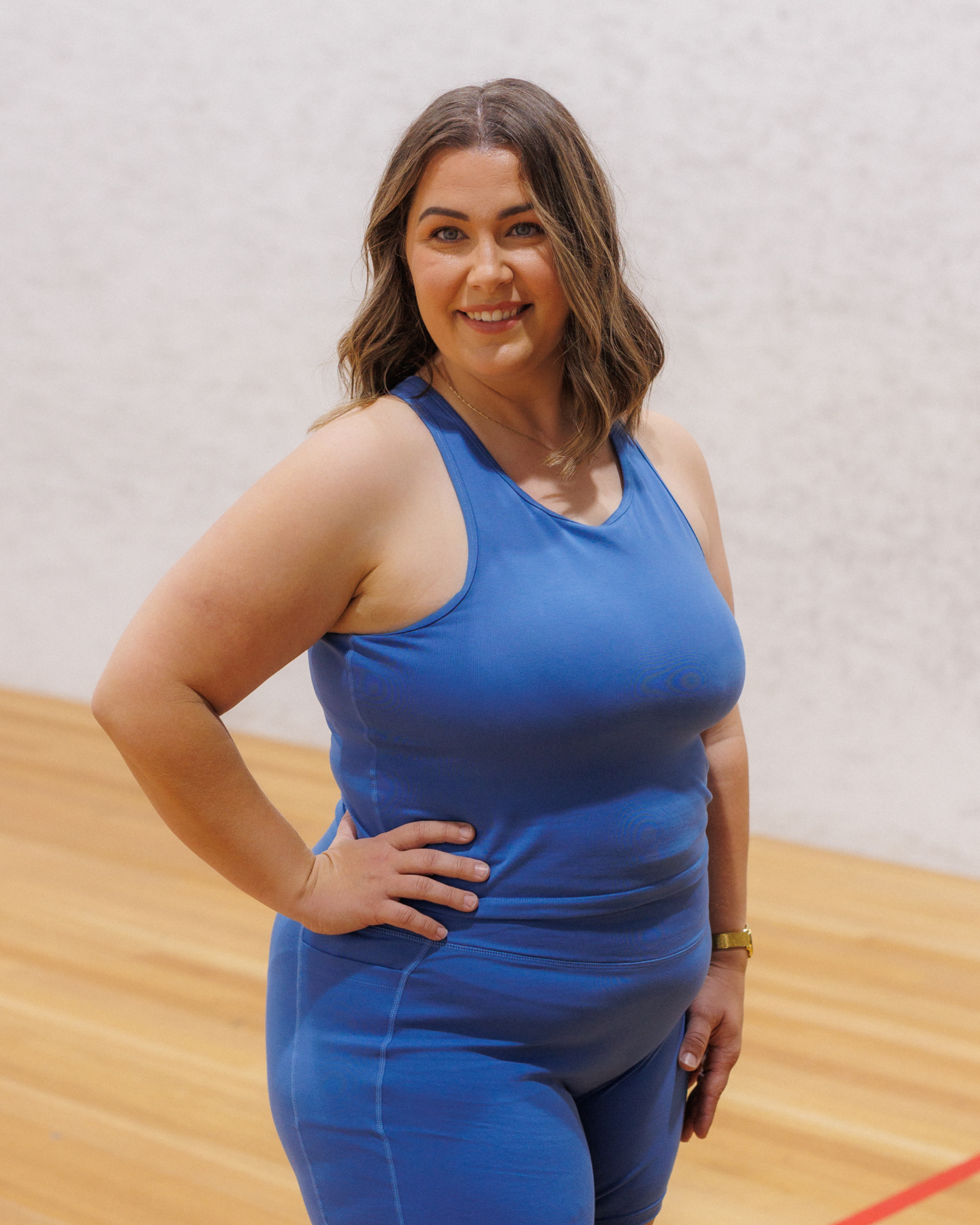 Rise Tank Top – Ocean Blue