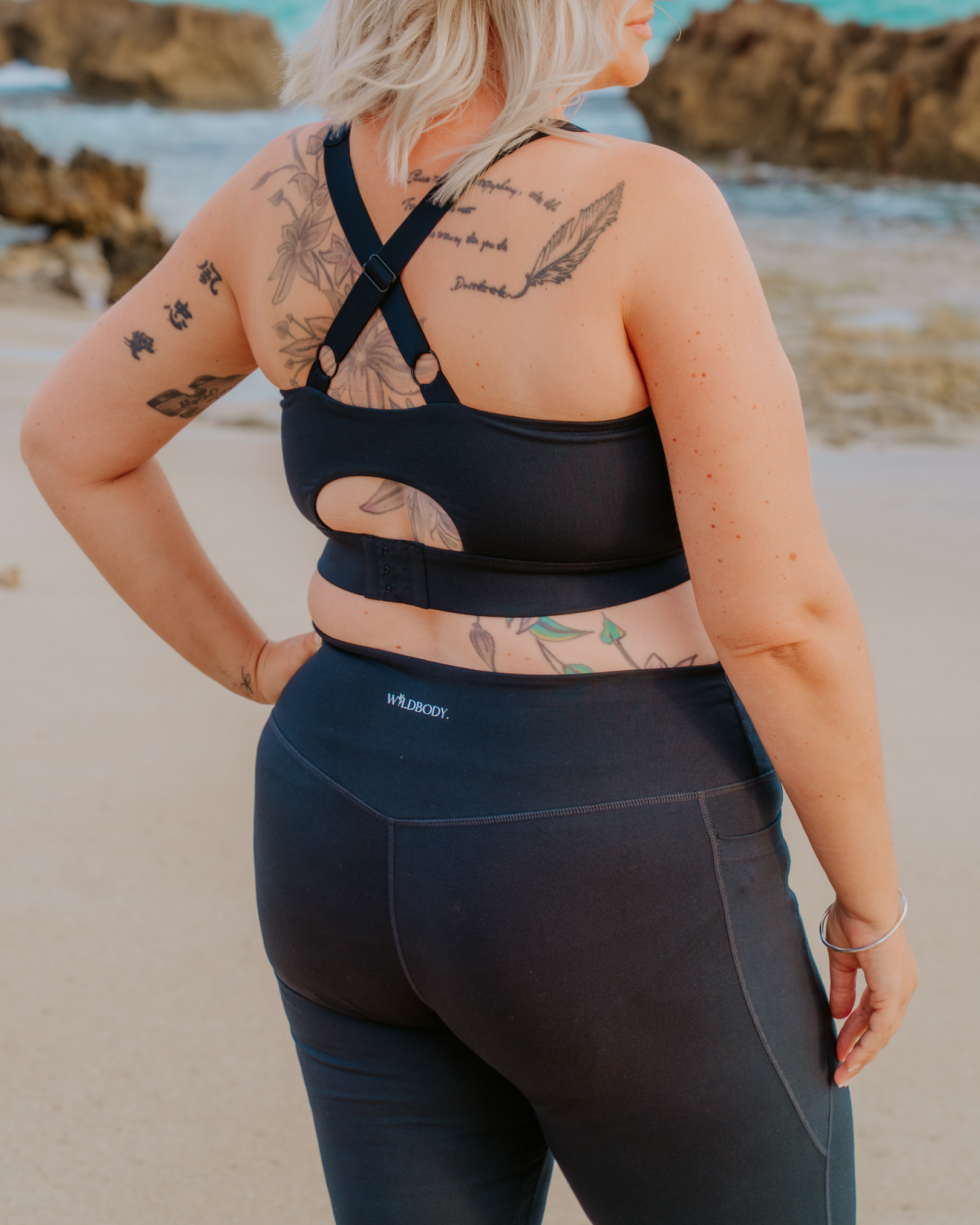 Seafree Capri (3/4 Length) – Graphite