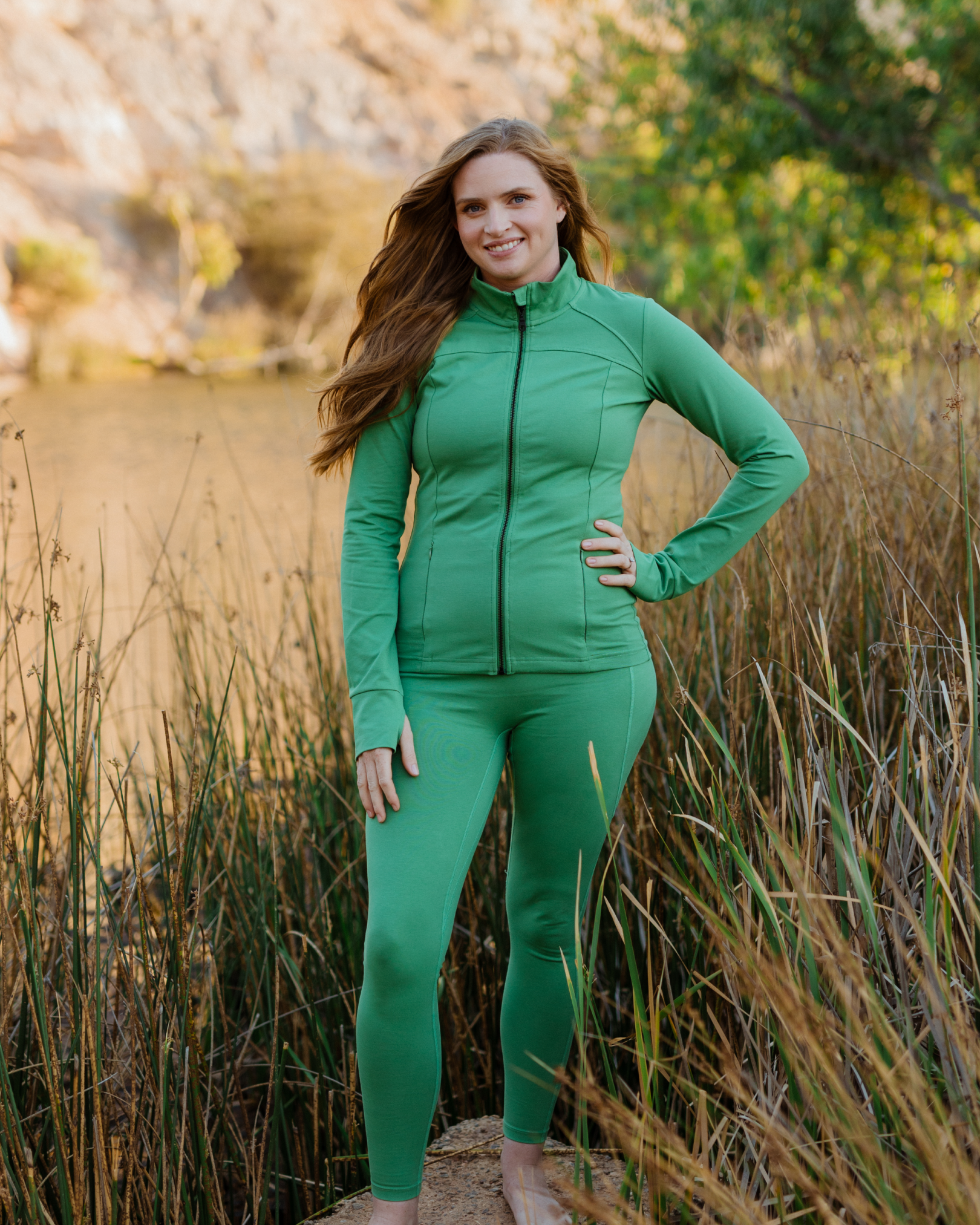 Seafree Leggings – Earth Sage