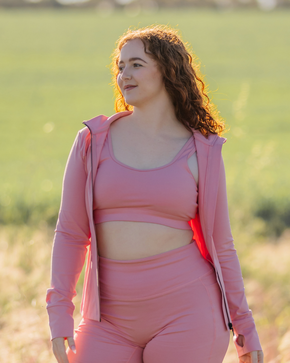 Breeze Bralet – Pink Tide