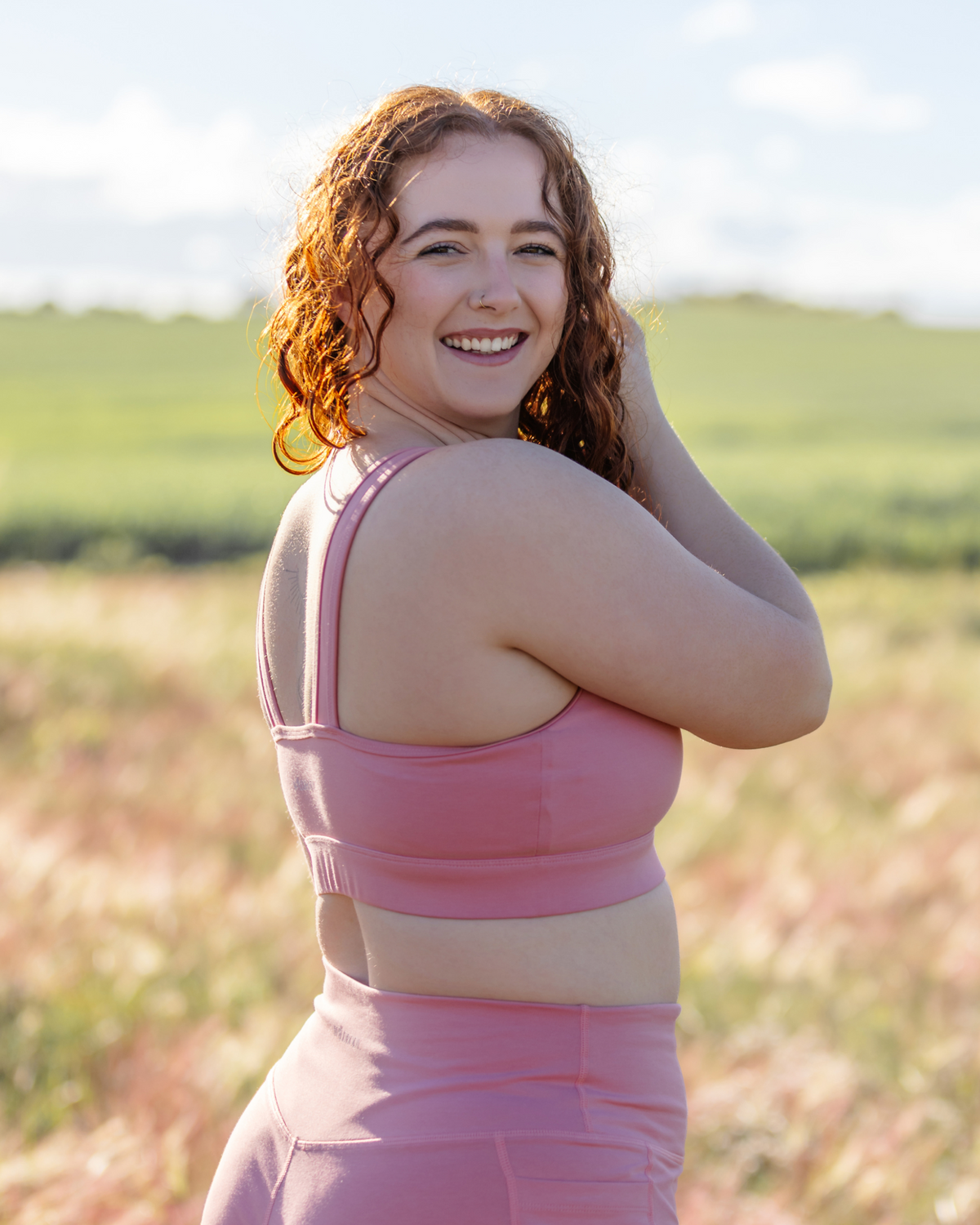 Breeze Bralet – Pink Tide