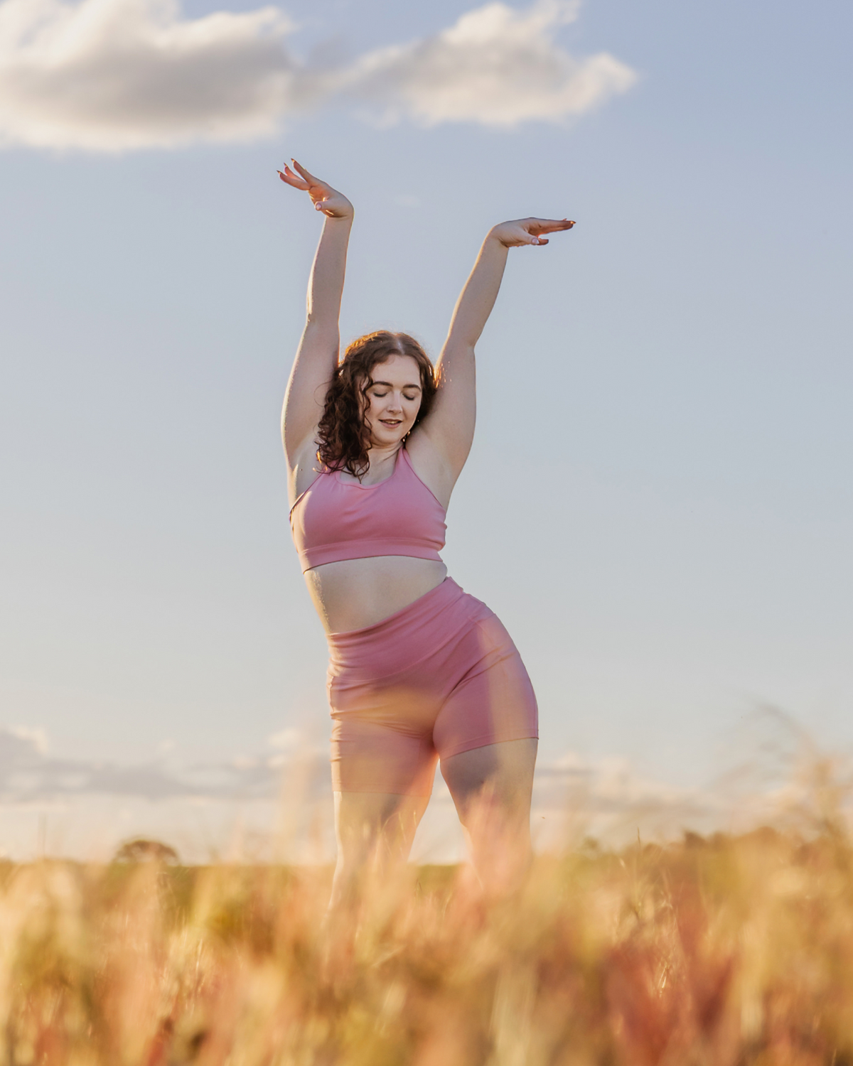 Breeze Bralet – Pink Tide