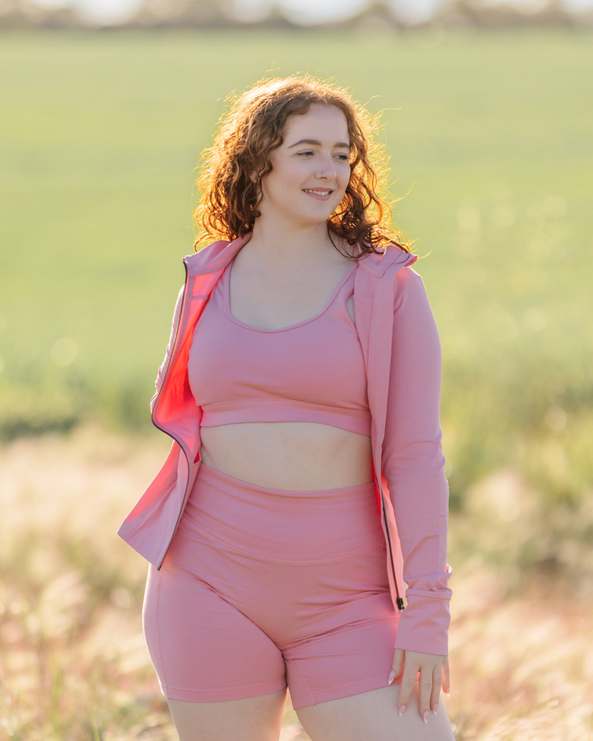 Breeze Bralet – Pink Tide