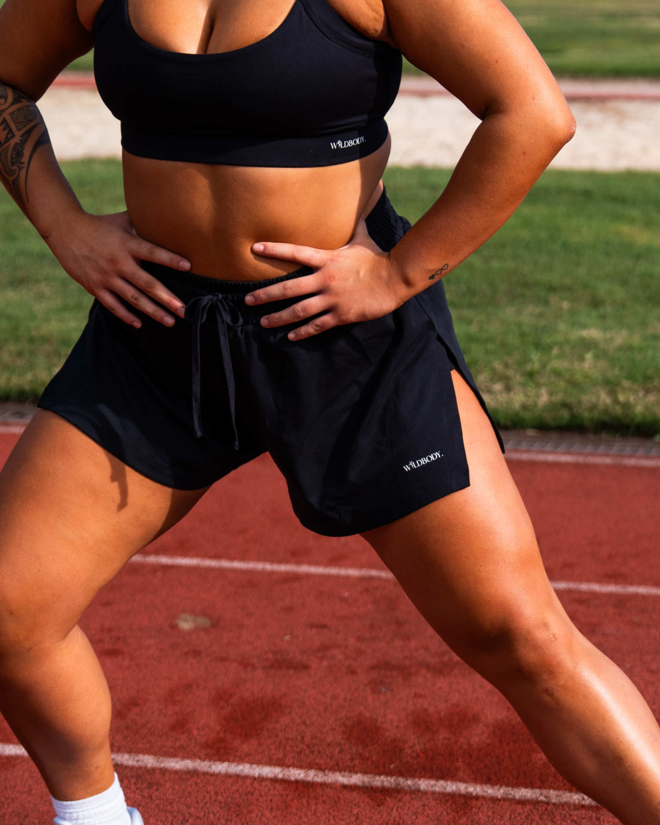 FlowRun Shorts – Graphite