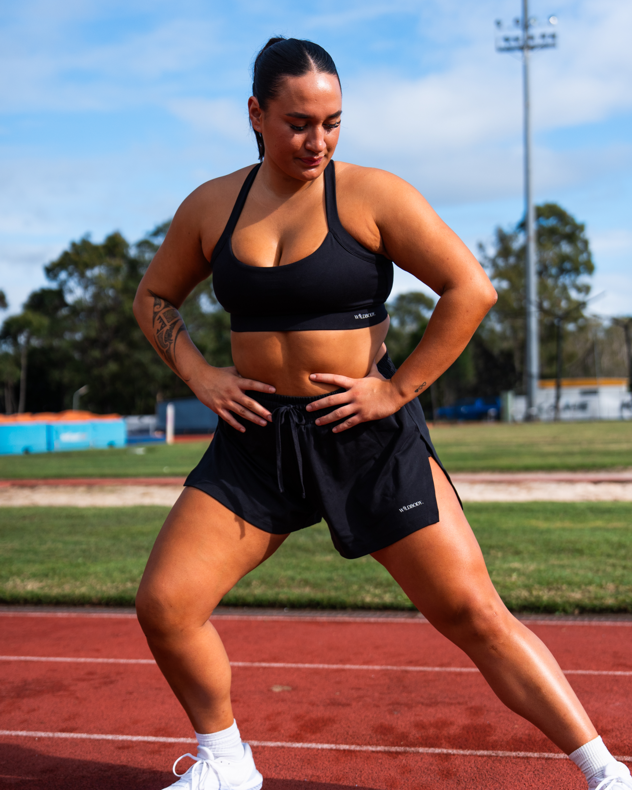 FlowRun Shorts – Graphite