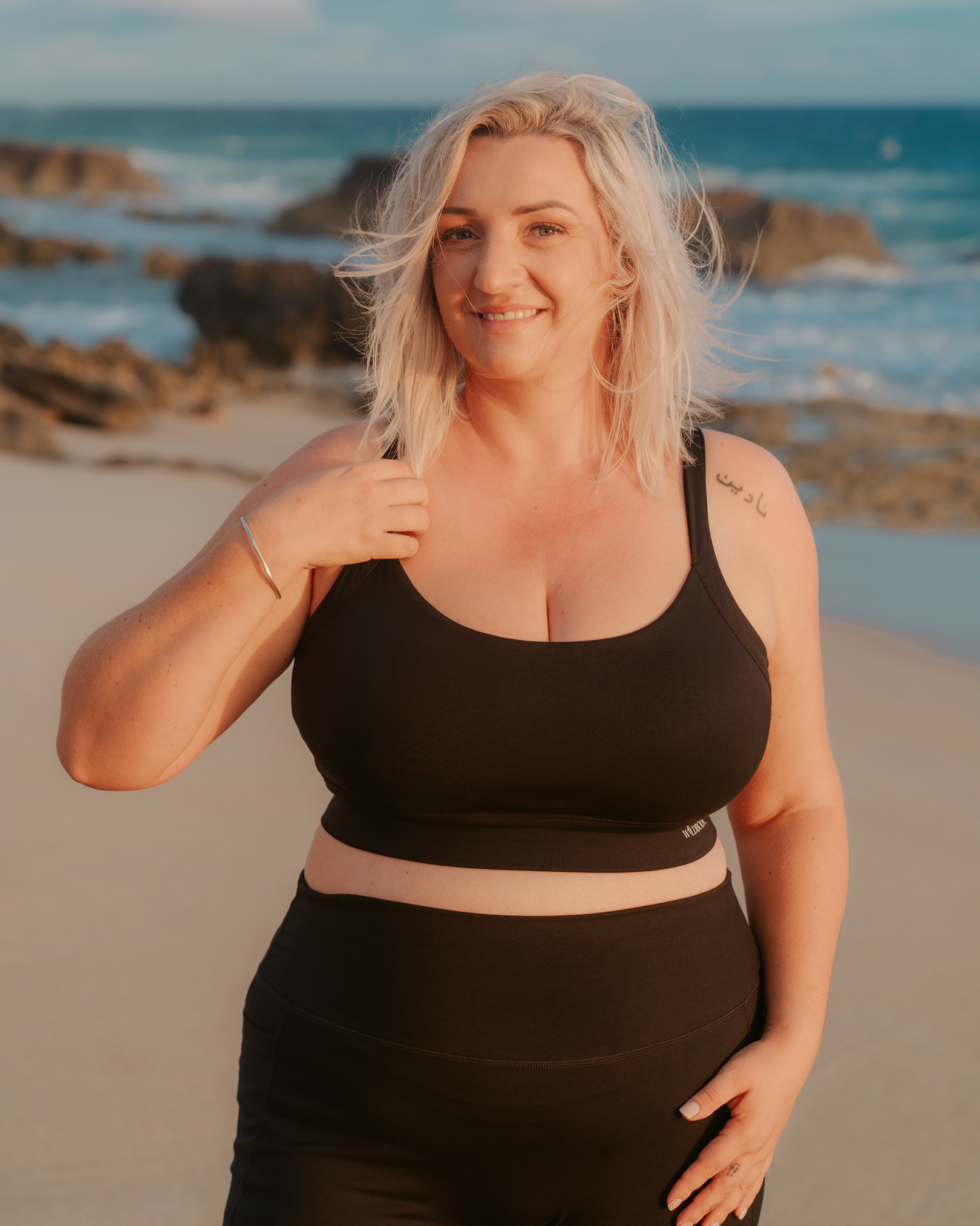 Momentum Bralet – Graphite