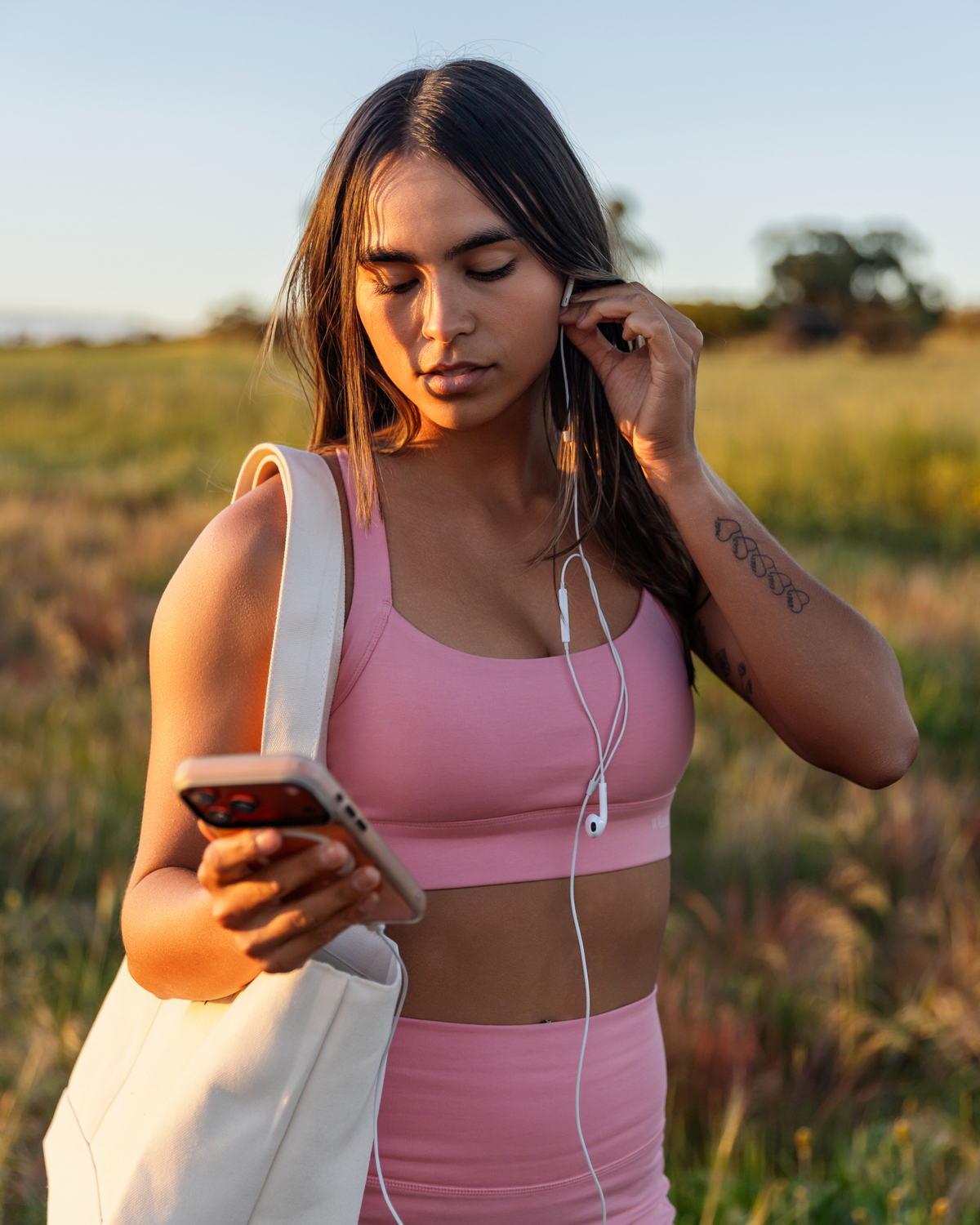 Momentum Bralet – Pink Tide
