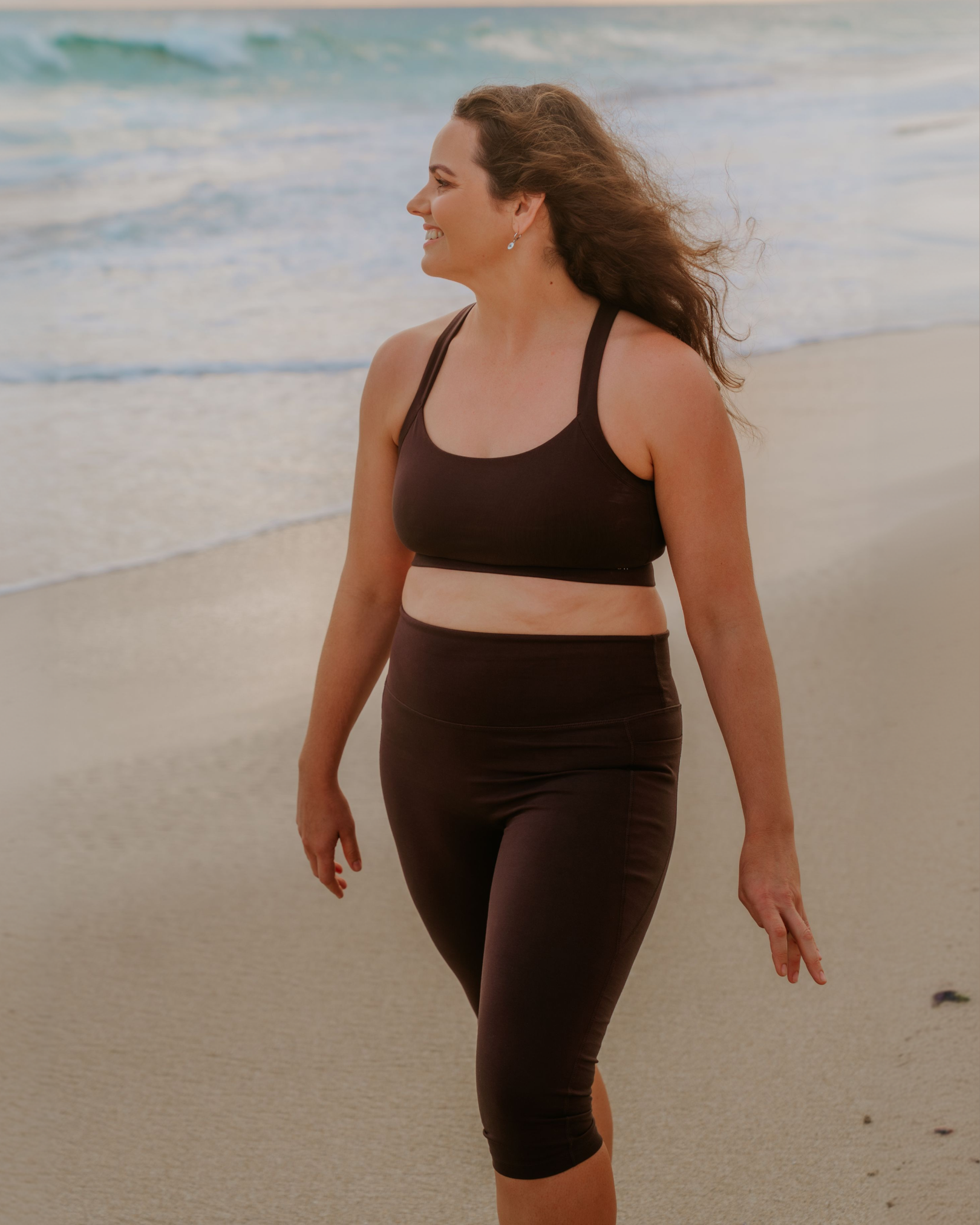 Seafree Capri (3/4 Length) – Cacao
