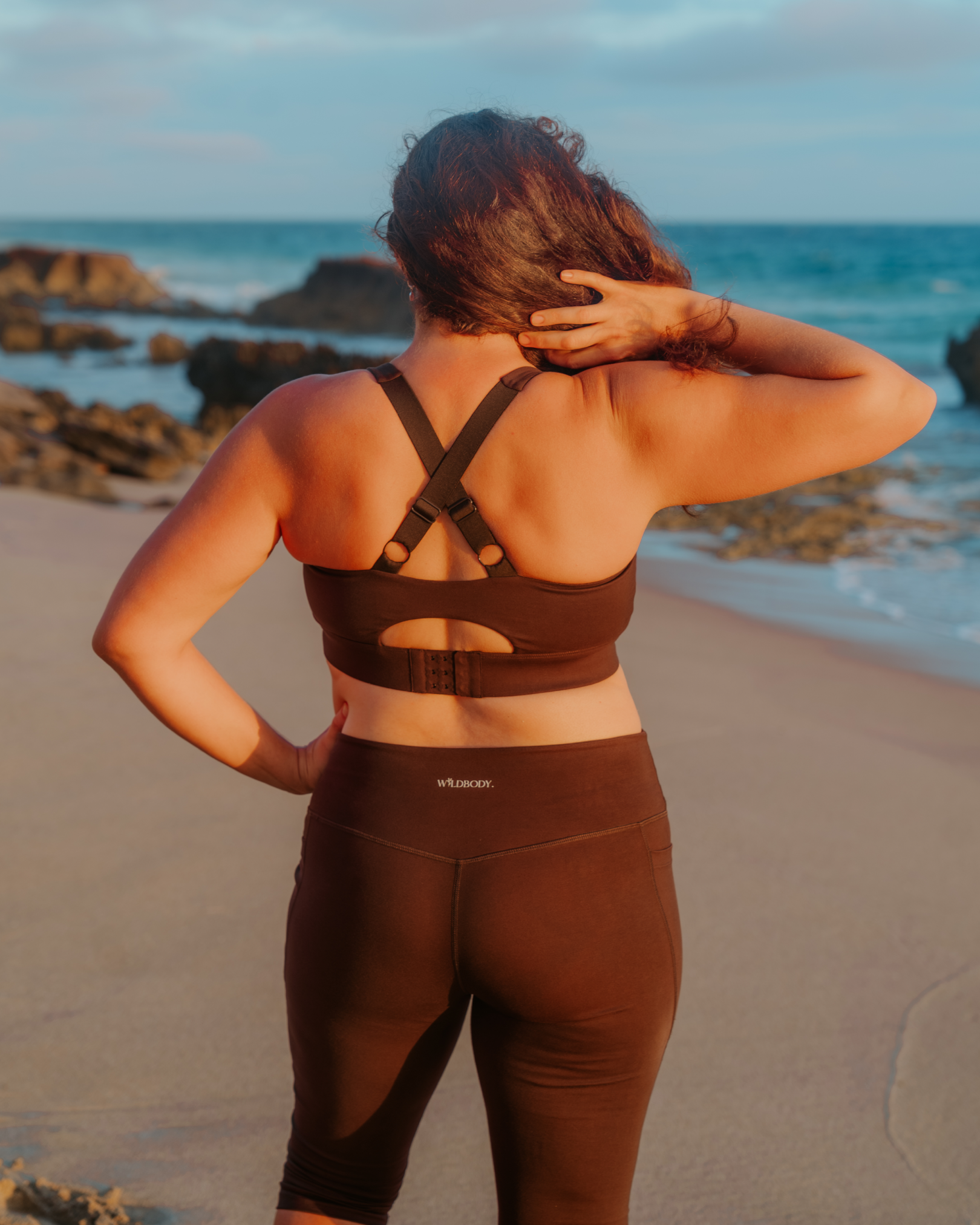 Seafree Capri (3/4 Length) – Cacao