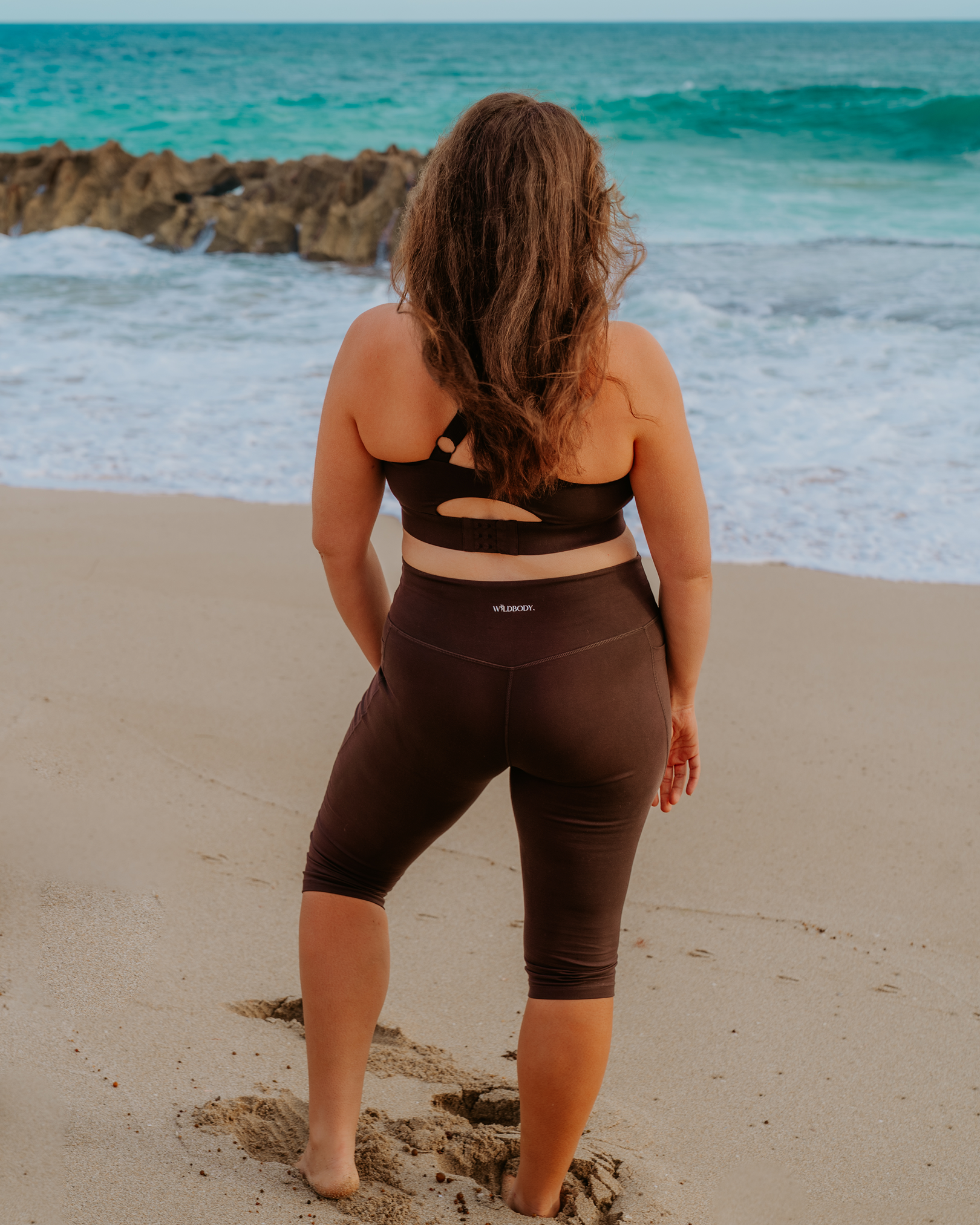 Seafree Capri (3/4 Length) – Cacao