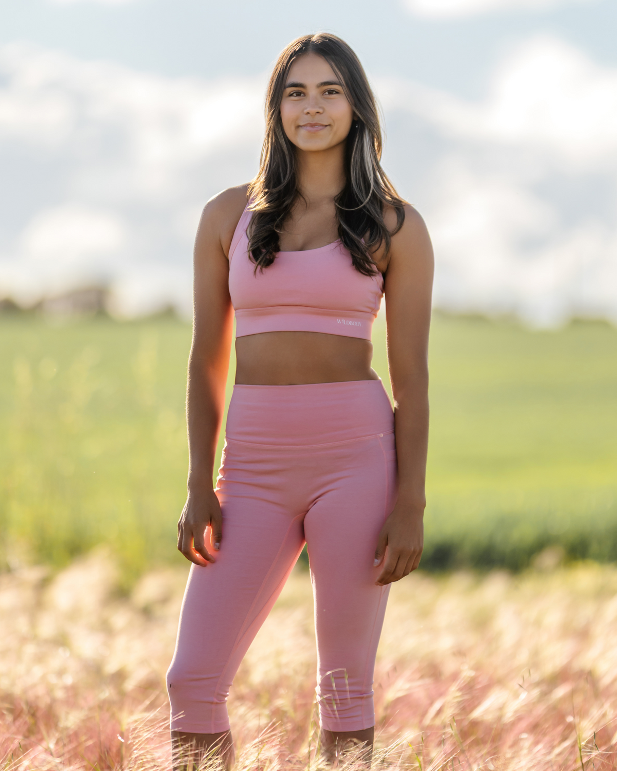 Seafree Capri (3/4 Length) – Pink Tide