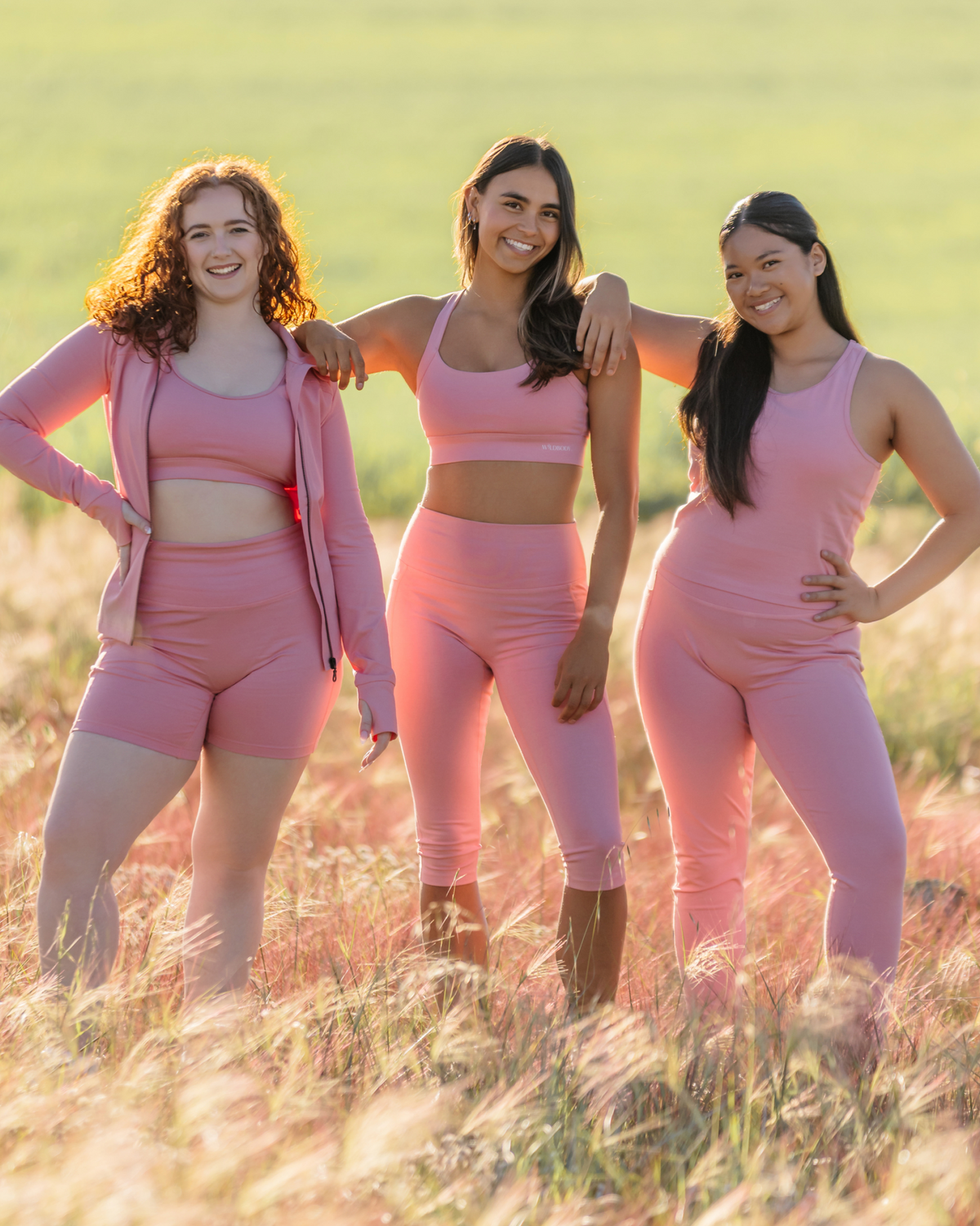 Seafree Capri (3/4 Length) – Pink Tide